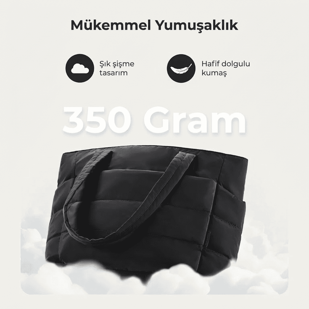 BlastBag® Puffy Tote Çanta