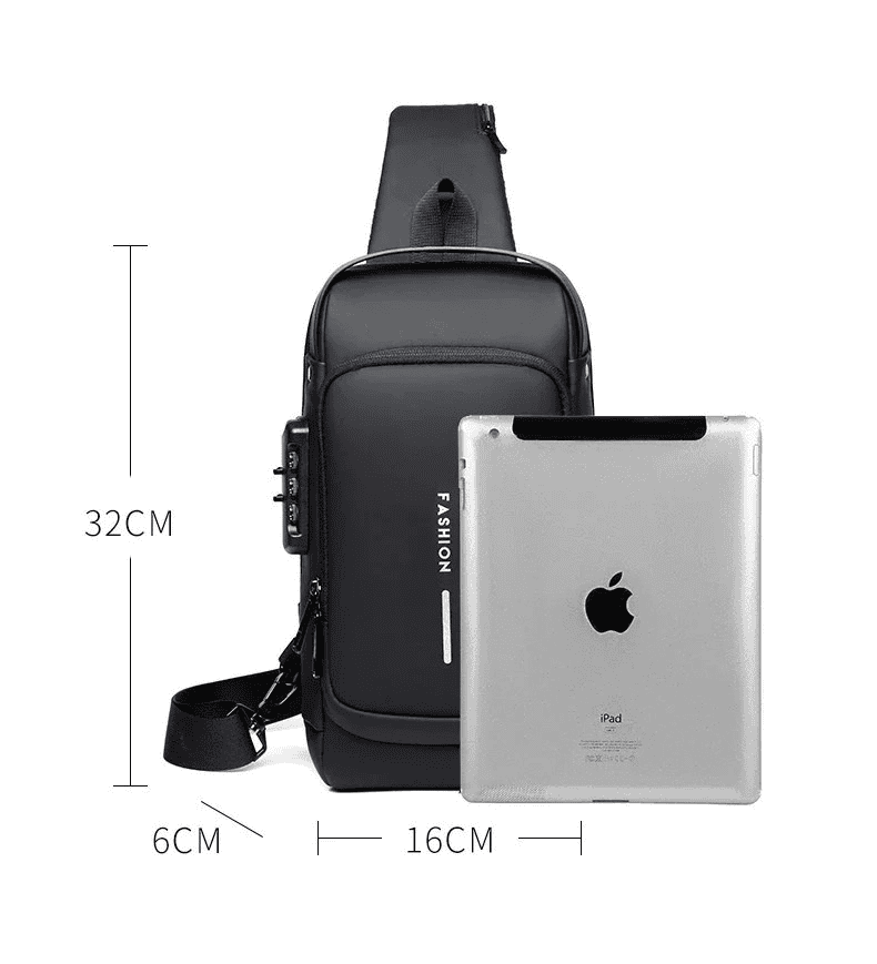 BlastBag® Şifreli Göğüs Çantası