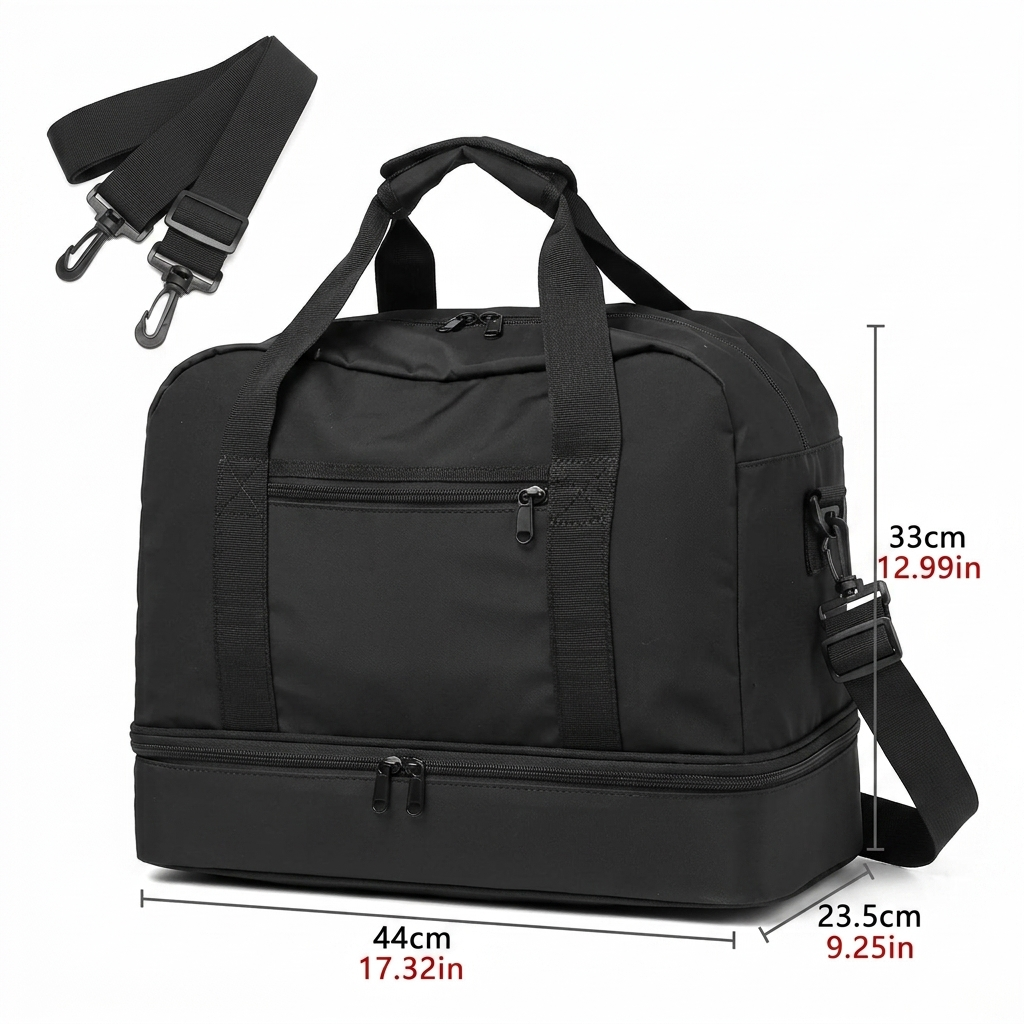 BlastBag® Ayakkabı Bölmeli Seyahat ve Spor Çantası