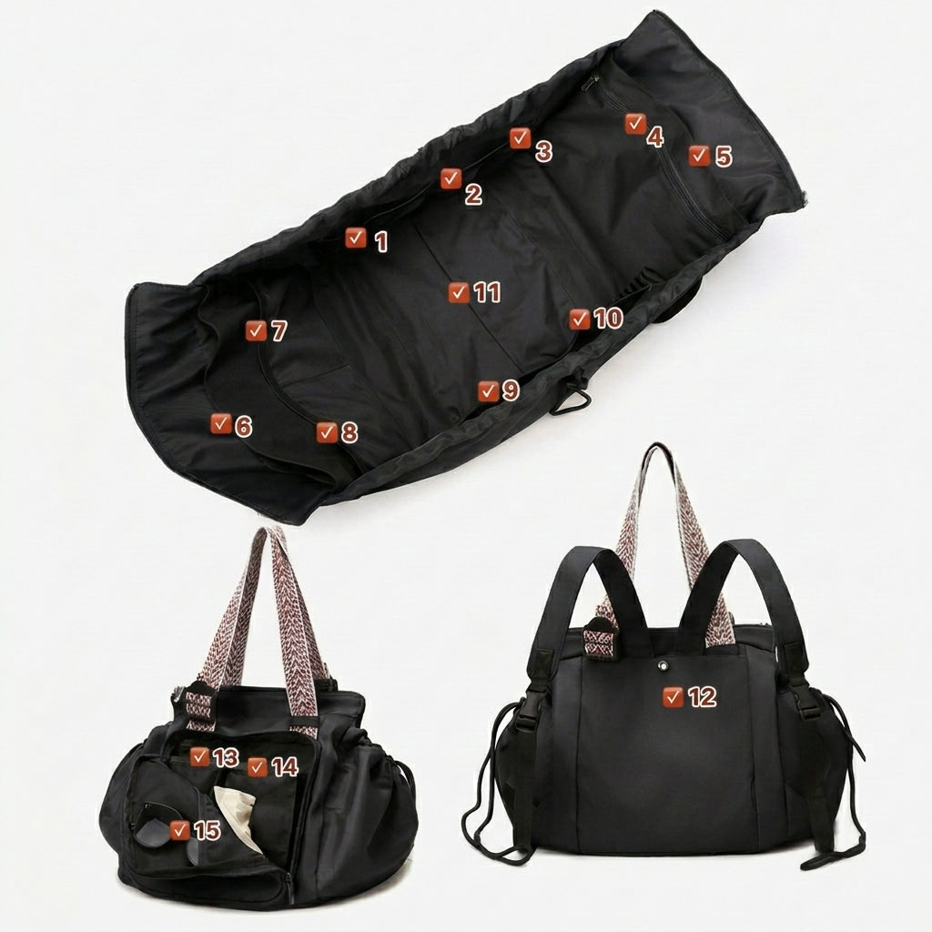 BlastBag® 3’ü 1 Arada Seyahat, Spor ve Anne Bebek Çantası