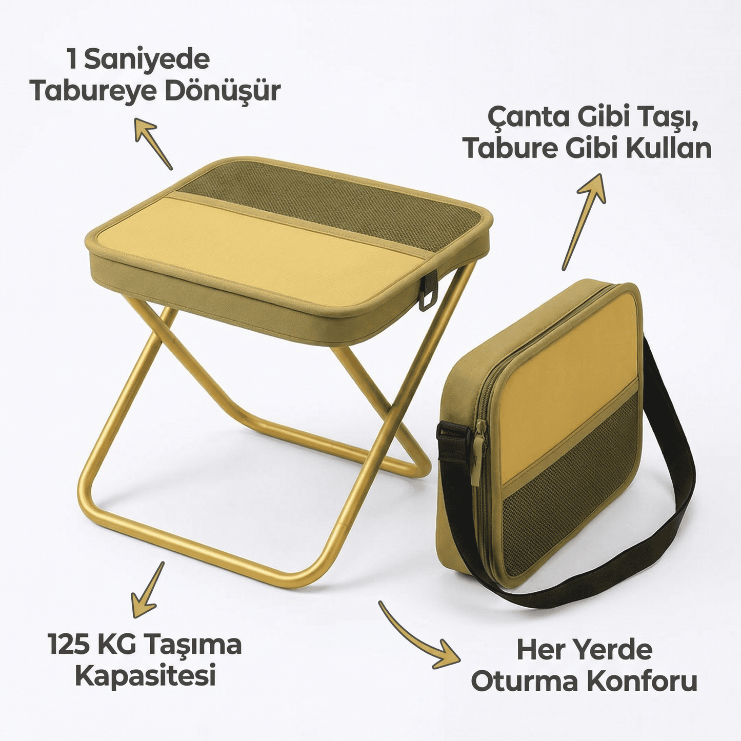 BlastBag® Katlanabilir Tabure Çanta