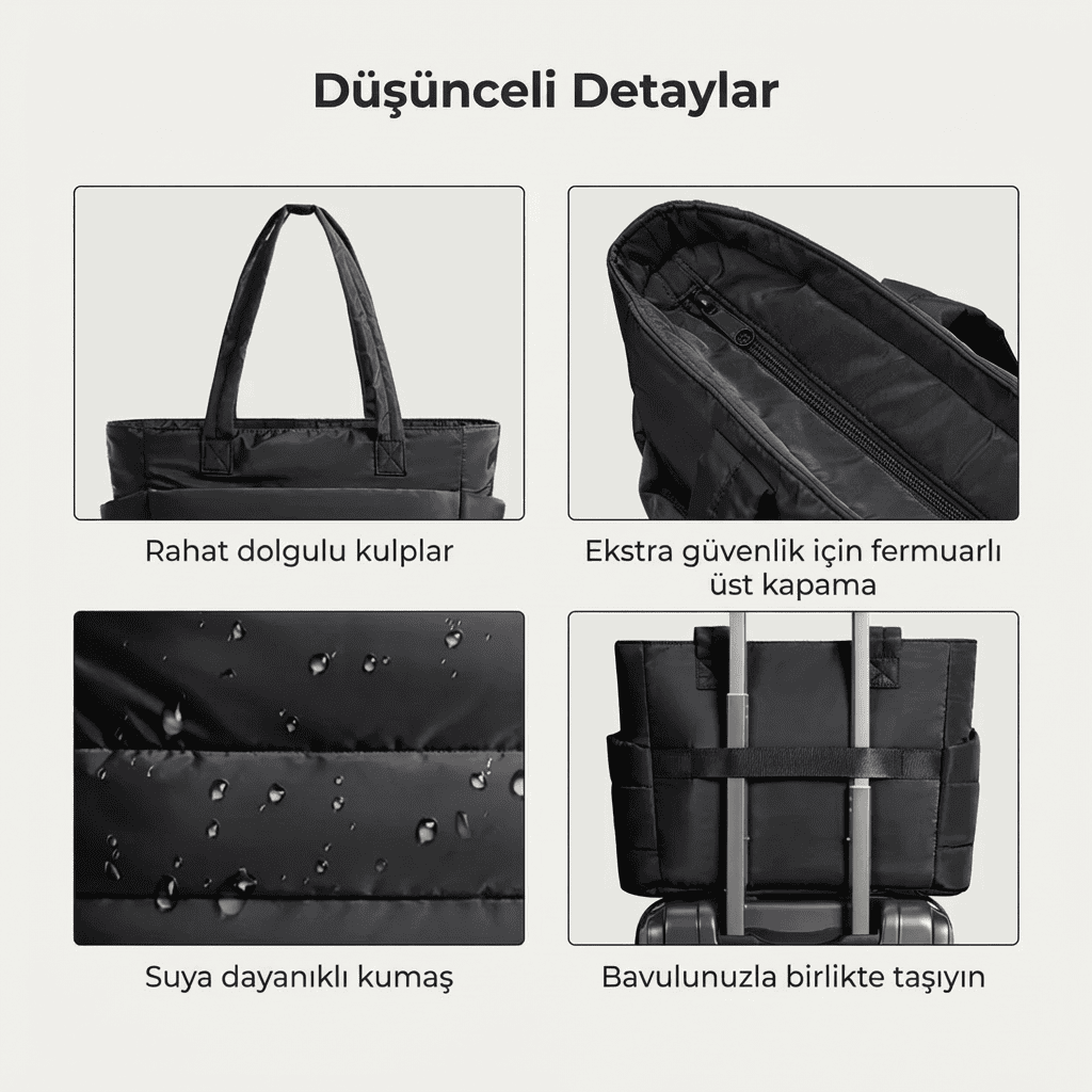 BlastBag® Puffy Tote Çanta