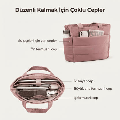 BlastBag® Puffy Tote Çanta