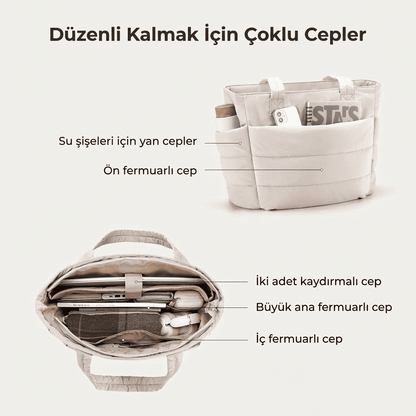BlastBag® Puffy Tote Çanta