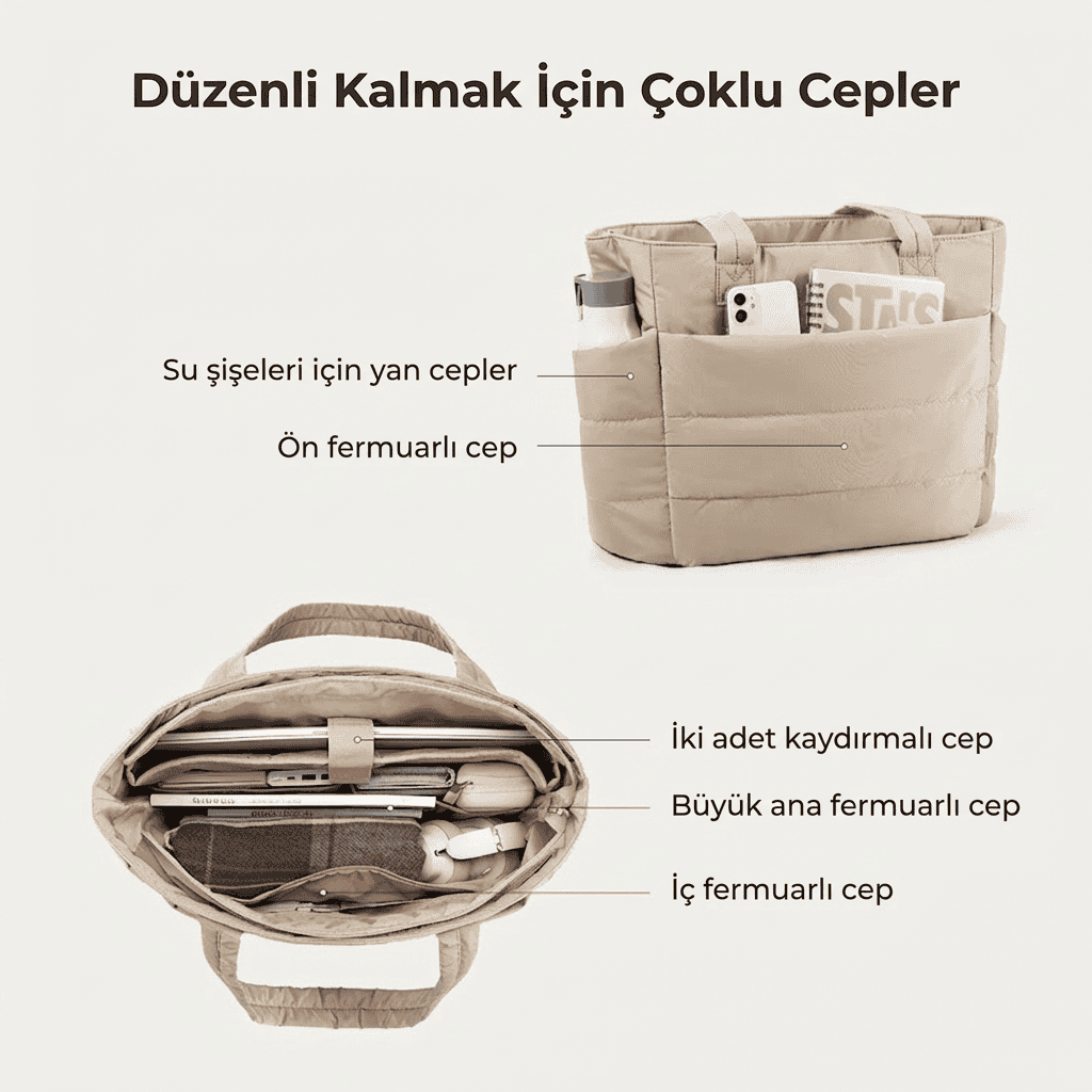 BlastBag® Puffy Tote Çanta