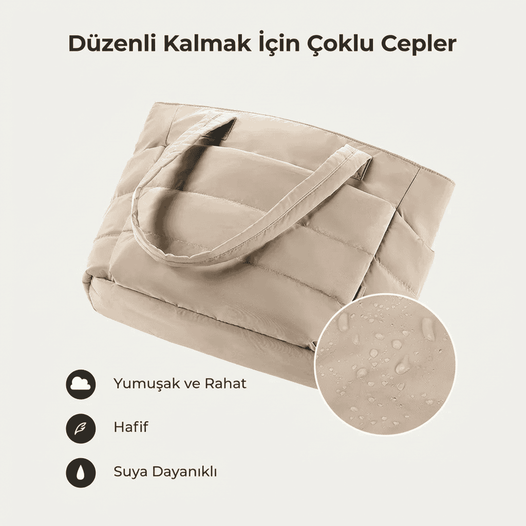 BlastBag® Puffy Tote Çanta