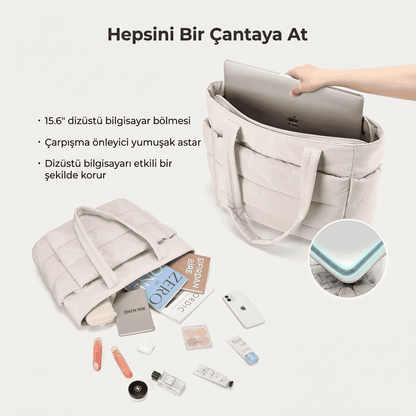 BlastBag® Puffy Tote Çanta
