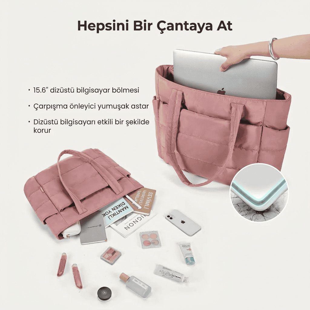 BlastBag® Puffy Tote Çanta