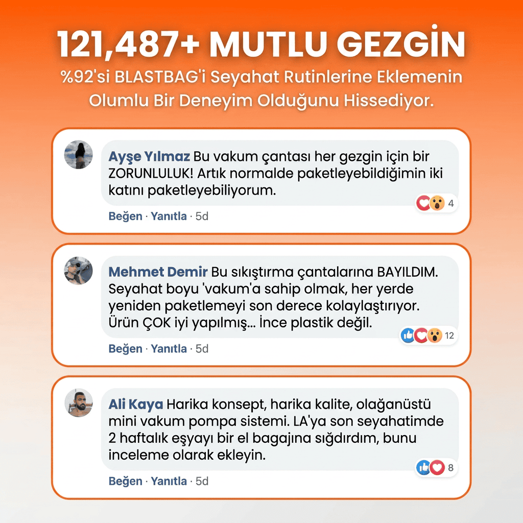 BlastBag® Vakum Torbası