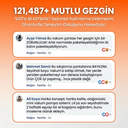 BlastBag® Vakum Torbası