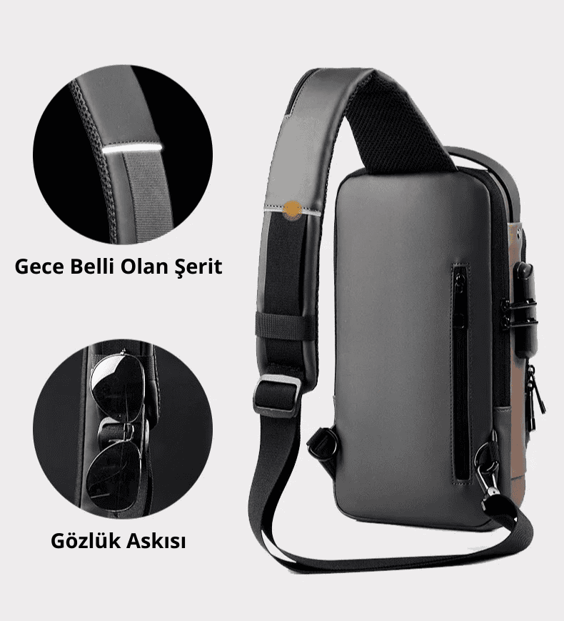 BlastBag® Şifreli Göğüs Çantası