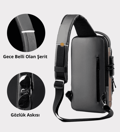 BlastBag® Şifreli Göğüs Çantası